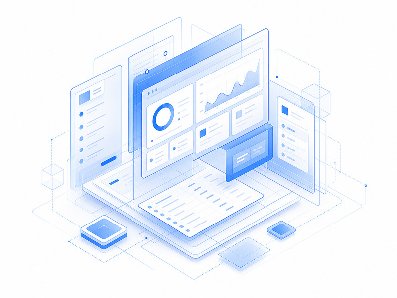 Custom Web Applications — illustration